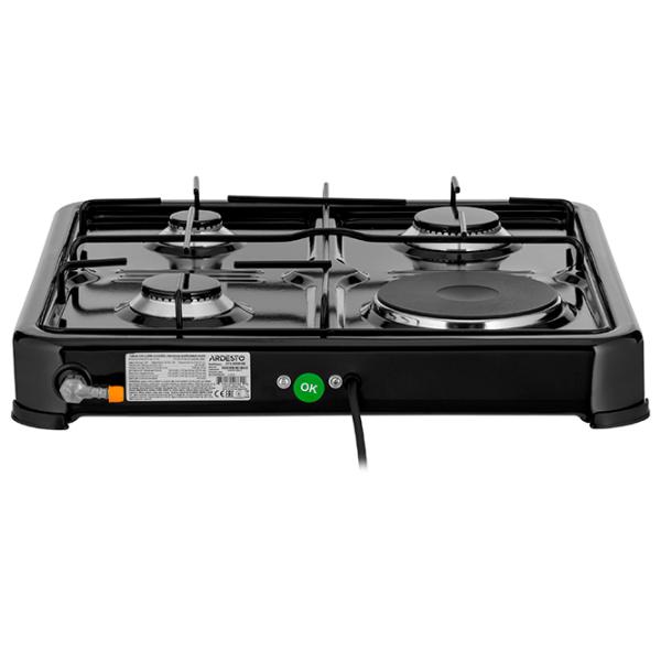 Настольная плита Ardesto CTC-NS5015B Газовая/ Black photo 4 Настольная плита Ardesto CTC-NS5015B Газовая/ Black photo 4