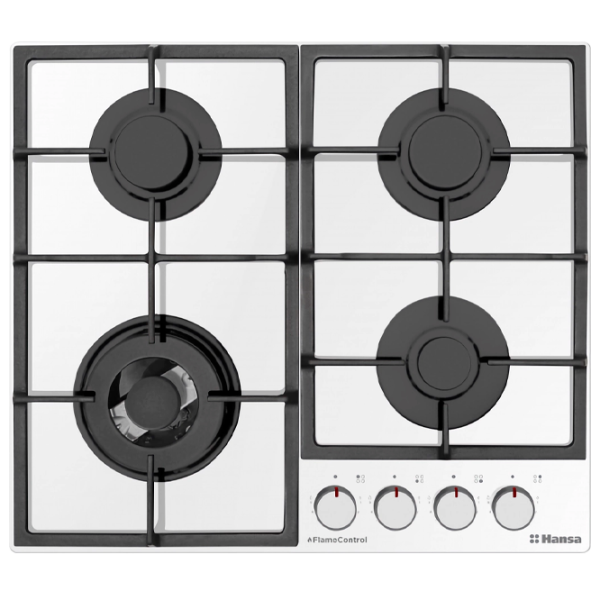 Plită încorporabilă pe gaz Hansa BHKW6718511 Sticlă călită/ White photo 1 Plită încorporabilă pe gaz Hansa BHKW6718511 Sticlă călită/ White photo 1