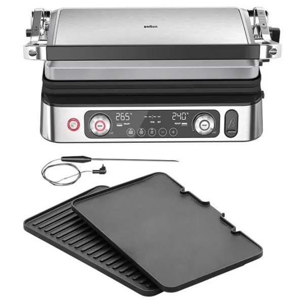 Электрогриль Braun CG9160 2200 Вт/ Черный Нержавеющая сталь photo 2