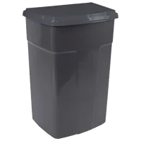 Coș de gunoi Aleana 122062 90 l/ Plastic/ Black