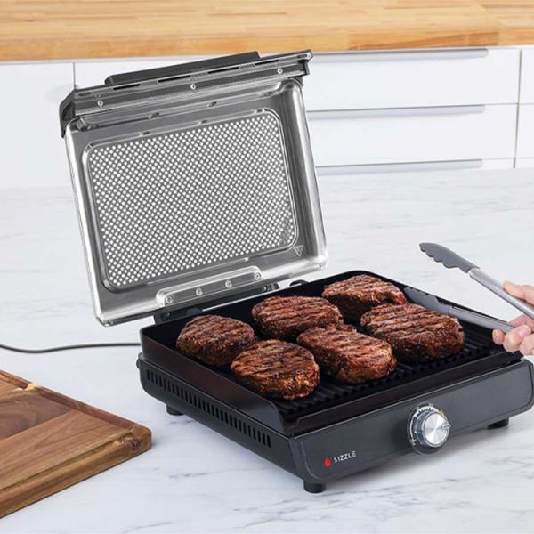 Электрогриль Ninja Sizzle GR101EU 1450 Вт/ Черный Нержавеющая сталь photo 5