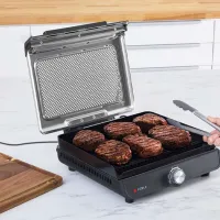 Grill electric Ninja Sizzle GR101EU / 1450 W / Black Inox photo 12