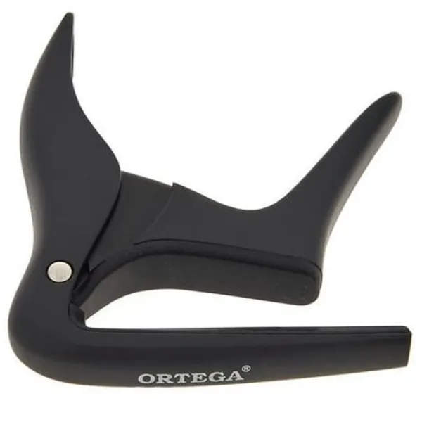Гитарный каподастр Ortega OCAPO-SBK Серебристый/ Резина photo 1