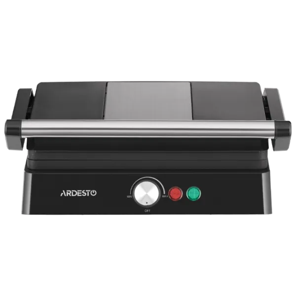 Электрогриль Ardesto GH-1800MB 1800 Вт/ Нержавеющая сталь Black photo 1 Электрогриль Ardesto GH-1800MB 1800 Вт/ Нержавеющая сталь Black photo 1