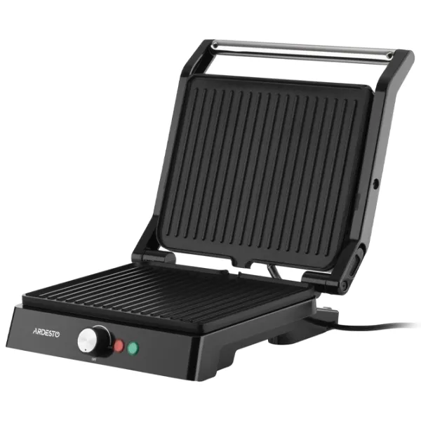Электрогриль Ardesto GH-1800MB 1800 Вт/ Нержавеющая сталь Black photo 3 Электрогриль Ardesto GH-1800MB 1800 Вт/ Нержавеющая сталь Black photo 3