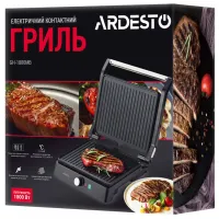 Grill electric Ardesto GH-1800MB 1800 W/ Inox Black photo 8
