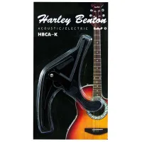 Гитарный каподастр Harley Benton HBCA-K Black/ Резина photo 2