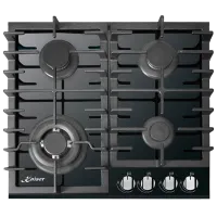 Plită încorporabilă pe gaz Kaiser KCG 6383 Turbo Sticlă călită/ Black
