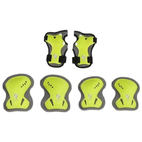 Защита для рук и ног Qplay SP-01 Green/ Пластик/ Дети photo 1