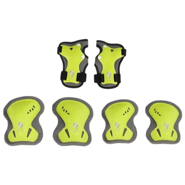 Защита для рук и ног Qplay SP-01 Green/ Пластик/ Дети photo 1