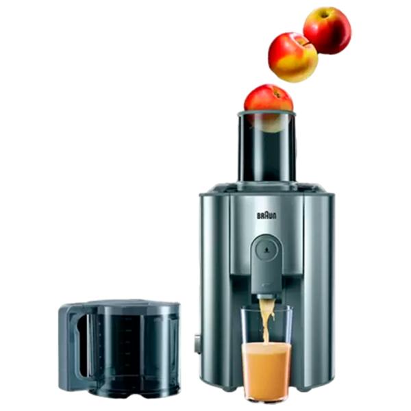 Storcator de fructe Braun J700 1000 W/ Gray Silver photo 4
