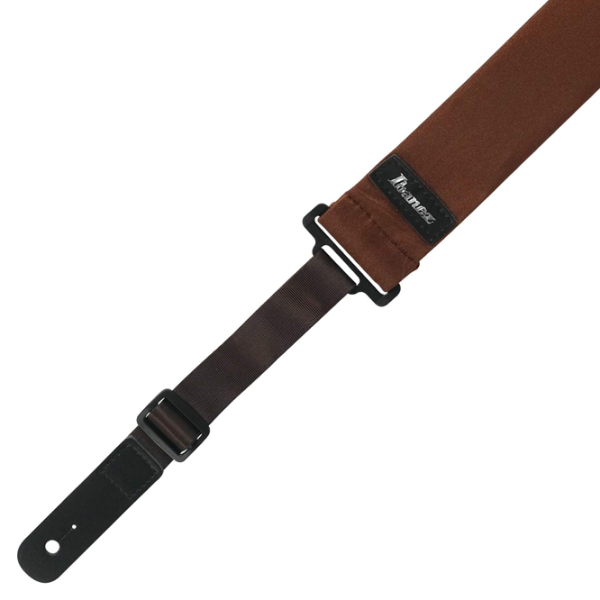 Curea pentru chitară Ibanez GSF50-BR Brown/ Poliester photo 4