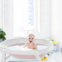 Детская ванночка BabyJem 599 Унисекс/ 0+/ Pink photo 4
