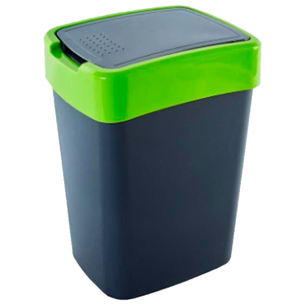 Coș de gunoi Aleana Euro 18 l/ Plastic/ Multicolor photo 1