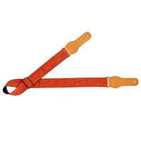 Гитарный ремень Ortega OCS-260 Оранжевый/ Хлопок