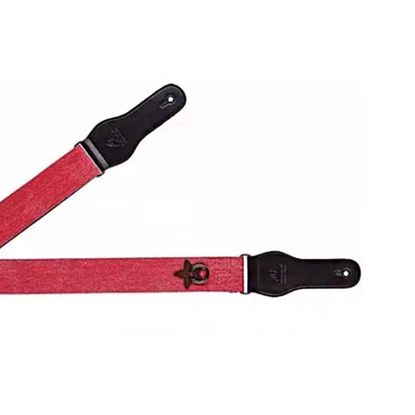 Гитарный ремень Ortega OCS-100 Dark Pink/ Хлопок photo 2