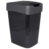 Coș de gunoi Aleana Euro 25 l/ Plastic/ Black