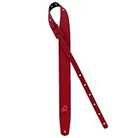 Гитарный ремень Ortega OSVG-RD Красный/ ЭКО Кожа