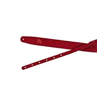 Curea pentru chitară Ortega OSVG-RD Red/ ECO Piele photo 2