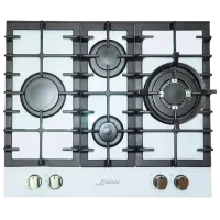 Plită încorporabilă pe gaz Kaiser KCG 6394 W Turbo Sticlă călită/ White