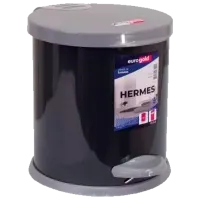 Мусорное ведро Eurogold Hermes 4 л/ Пластик/ Black