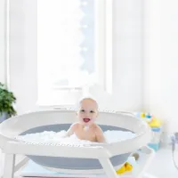 Детская ванночка BabyJem 599 Унисекс/ 0+/ Blue photo 5