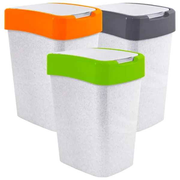 Coș de gunoi Aleana Euro 10 l/ Plastic/ Multicolor photo 1