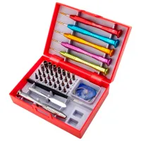 Set șurubelnițe de precizie Kranz KR-12-4773 Cantitatea în set: 40 photo 4