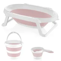 Cădiță pentru bebeluși BabyJem 596 Unisex/ 0+/ Pink photo 2