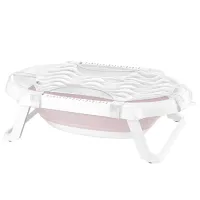 Cădiță pentru bebeluși BabyJem 596 Unisex/ 0+/ Pink photo 4