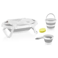 Cădiță pentru bebeluși BabyJem 596 Unisex/ 0+/ Gray