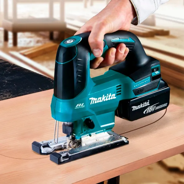 Fierăstrău pentru decupat Makita DJV184Z 23 mm/ Blue photo 4
