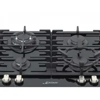 Plită încorporabilă pe gaz Kaiser KCG 6380 Turbo Sticlă călită/ Black photo 3