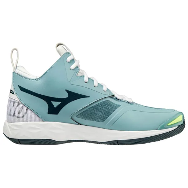 Adidași pentru bărbați Mizuno Wave Momentum 2 mid 50/ Blue photo 2