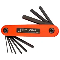 Набор ключей шестигранных Jetech 025J609 Количество в наборе: 9 шт.