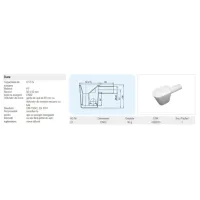 Sifon pentru aparate de climatizare HL 21 32 mm/ Polipropilenă photo 2
