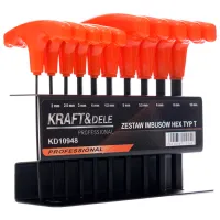 Набор ключей шестигранных Kraft&Dele KD10948 Количество в наборе: 10 шт.