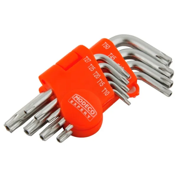 Набор ключей Torx Modeco MN-54-106 Количество в наборе: 9 шт. photo 1
