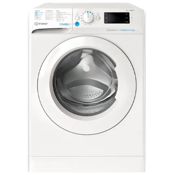 Стиральная машина Indesit BWE 81295X WV EE 8 кг / 1200 об/мин / Белый photo 1