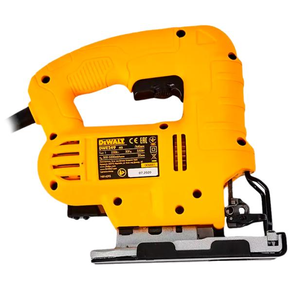 Fierăstrău pentru decupat Dewalt DWE249 20 mm/ Yellow photo 3