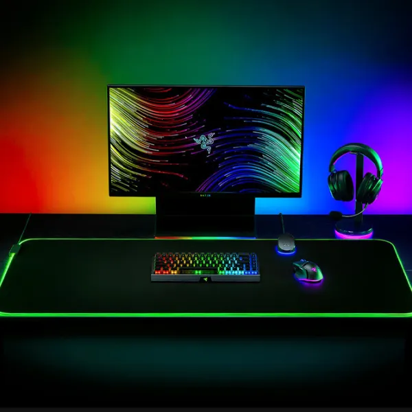 Covoraș pentru mouse Razer Goliathus Chroma 3XL Black photo 4