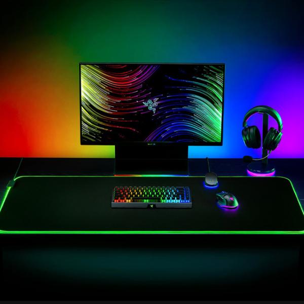 Covoraș pentru mouse Razer Goliathus Chroma 3XL Black photo 4