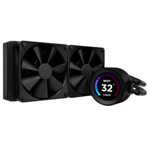 Жидкостное охлаждение NZXT Kraken Elite 240 Гидродинамический/ 1800 об/ мин photo 1