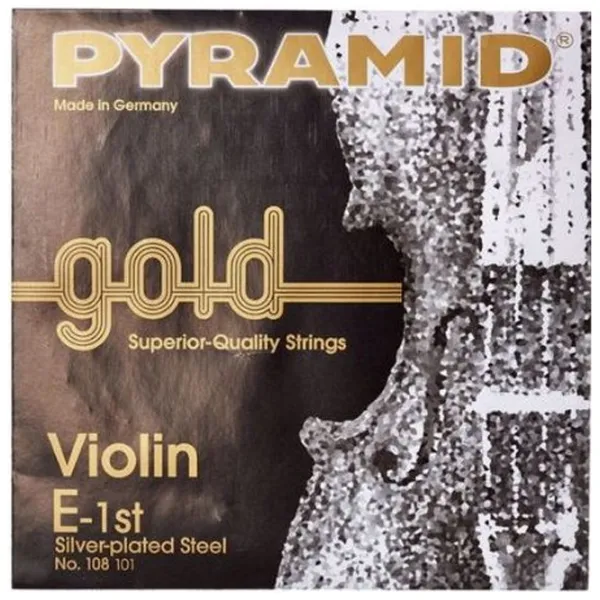 174452 Pyramid Violin String E - COARDA MI VIOARA Nichel photo 1