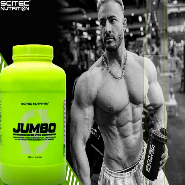 Gainer Scitec Nutrition Jumbo (728633102631) 2860 g photo 2 Gainer Scitec Nutrition Jumbo (728633102631) 2860 g photo 2