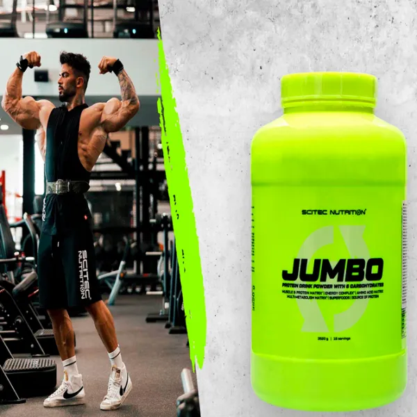 Gainer Scitec Nutrition Jumbo (728633102631) 2860 g photo 3 Gainer Scitec Nutrition Jumbo (728633102631) 2860 g photo 3