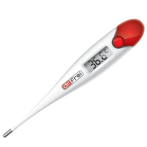 Termometru Digital Dr.Frei T-20 Pentru corp/ °C/ White photo 1