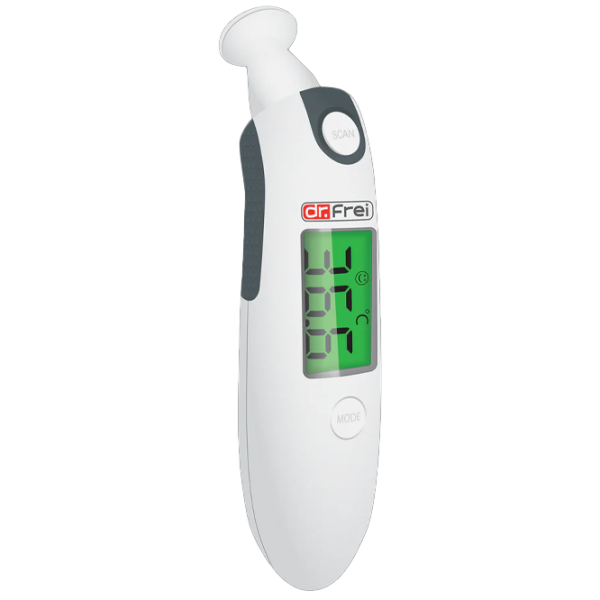 Termometru Infraroșu Dr.Frei MI-100 NEW Pentru temperatura camerei/ °F/ White photo 1