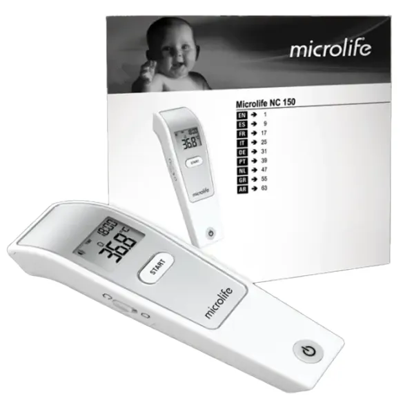 Термометр Инфракрасный Microlife NC150 По температуре воды/ °C, °F/ White photo 2