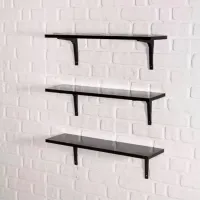 Полки Modalife Triple shelf ДСП / Черный photo 2